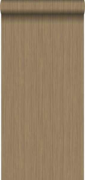 Origin Wallcoverings Tapete feine Streifen Kupferbraun - 53 cm x 10,05 m - 346620