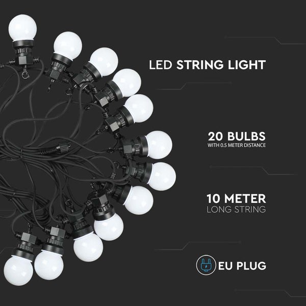 LED-Lampen für Lichterketten - DC:24V - IP44 - 0.5W - 960 Lumen - 3000K