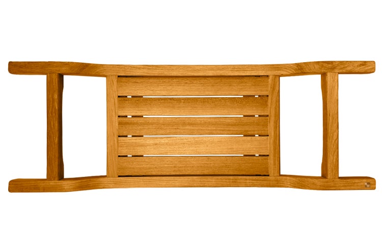 Gartentischplatte aus Holzlatten