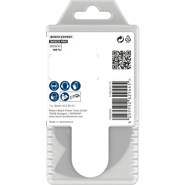 Bosch Sägeblatt ACZ 85 EIB Set mit zehn Stück, Starlock Aufnahme