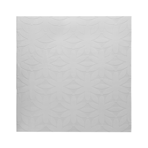 Quadratische Deckenplatte mit floralem Muster als Wand- oder Deckenelement zur Dekoration