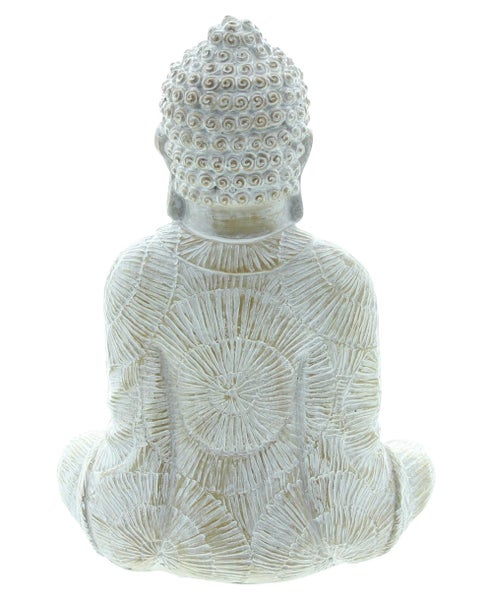 FRANK FLECHTWAREN | Buddha Ruhe, POLYRESIN, 22,5 x 6 x 21,5 cm