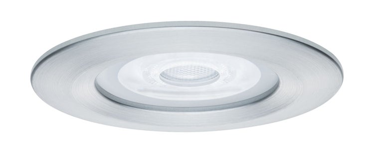 Einbauleuchte Nova starr rund 78mm GU10 max. 35W 230V dimmbar Alu gedreht
