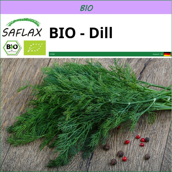 SAFLAX  - BIO - Dill - Anethum graveolens - 700 Samen