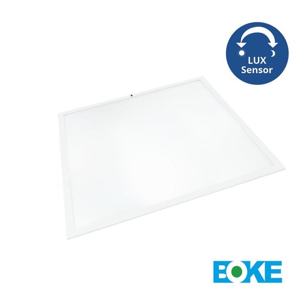 Flache LED-Leuchte mit Helligkeitssensor