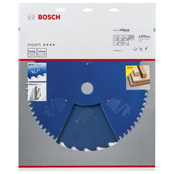 Bosch Kreissägeblatt Expert for Wood für Handkreissägen 370 x 30 x 4,2 mm 26 - 2608644075