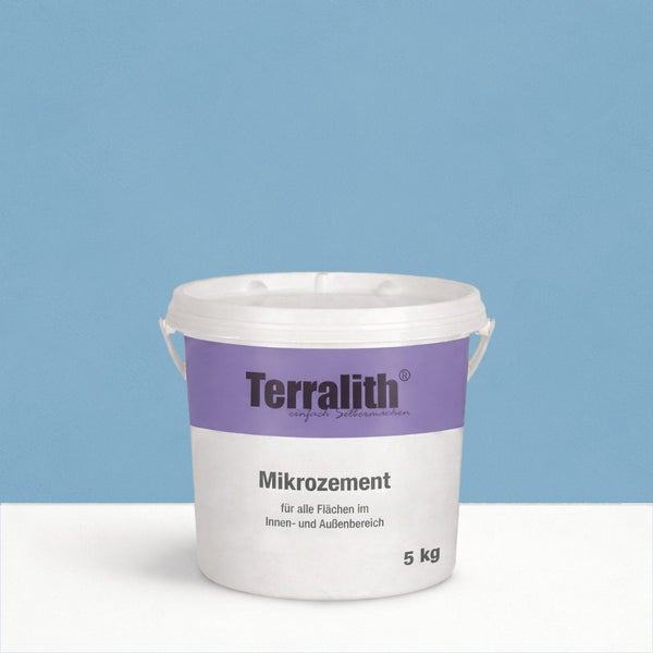 Terralith Mikrozement, 5 Kilogramm, für den Innen- und Außenbereich