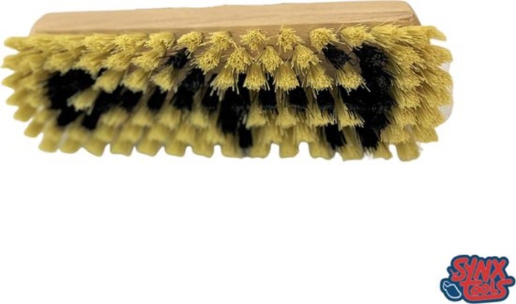 Handbürste mit Holzgriff und Borsten