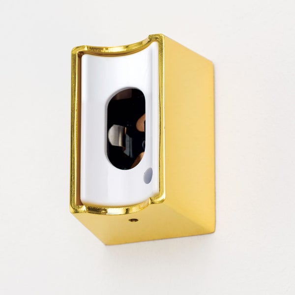 Lampenfassung S14D Linienlampen Metall Gold