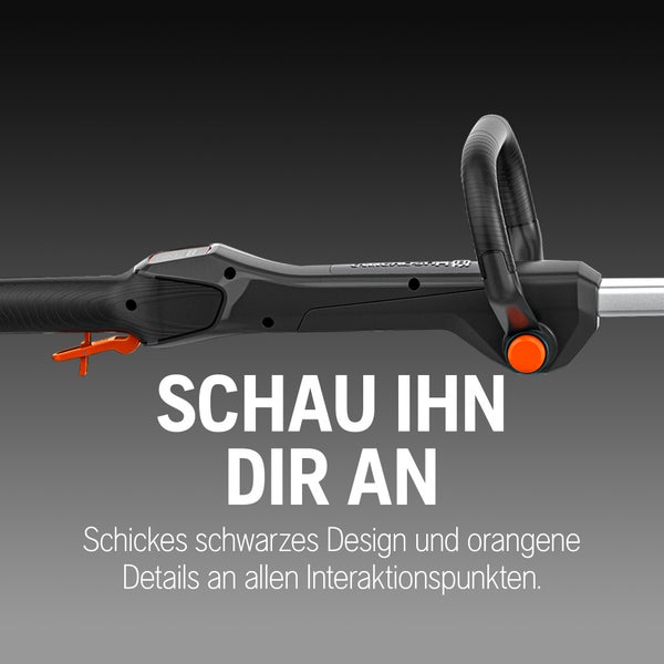 Rasentrimmer Detailansicht