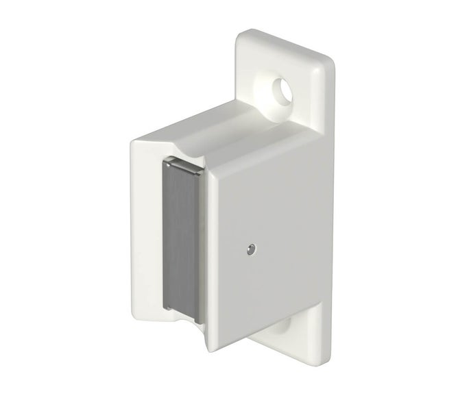 Türfeststeller aus Kunststoff mit Metallelement