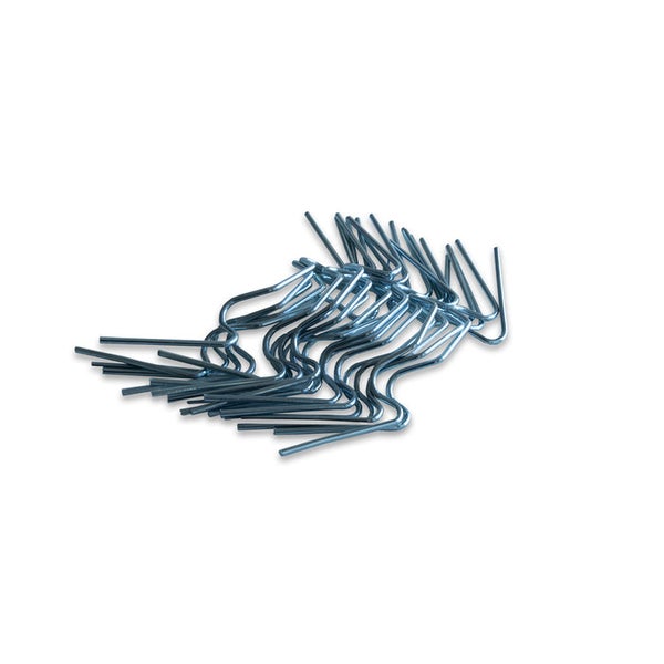 FLOORDIREKT Gewächshausklammern - Montageklammern für den Gartenbau - 20er Set - 8,5 x 3 cm