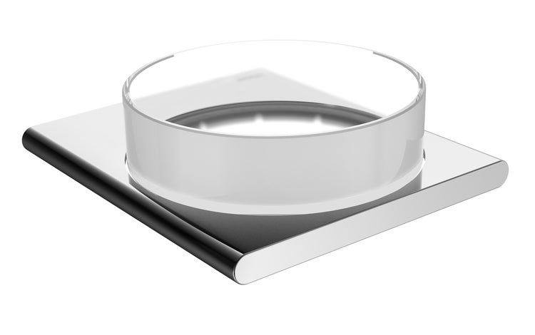 KEUCO Glasablage aus Metall, hochglanz-verchromt, Edition 400