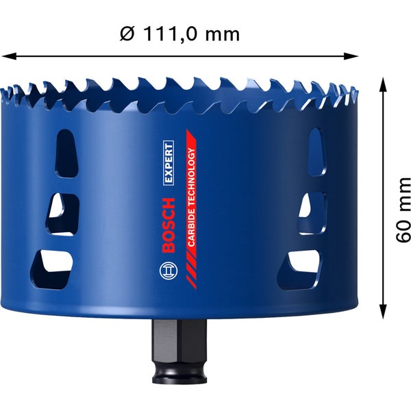 Bosch Expert Tough Material Lochsäge 111 x 60 mm - 2608900441