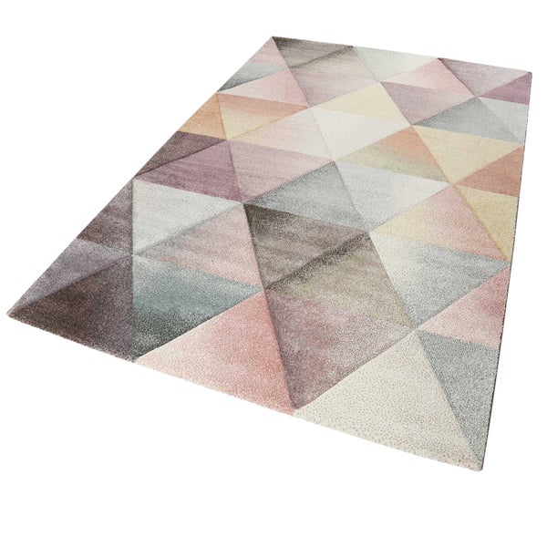 Teppich Rosa Flieder Türkis Lighthouse WECONhome 120x170 cm