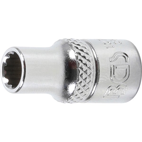 BGS Steckschlüssel-Einsatz Zwölfkant Antrieb Innenvierkant 6,3 mm (1/4) SW 5,5 mm - 10772