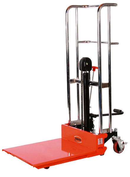 SCHEFER Handgabelhubwagen mit einer Tragfähigkeit von 100 kg