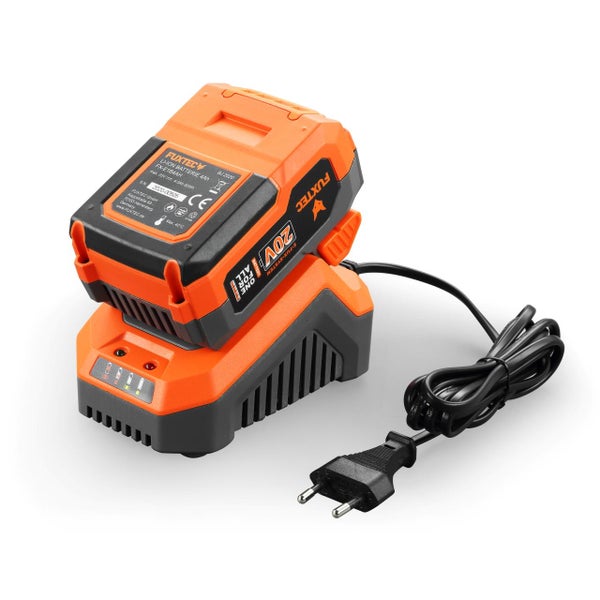 Fuxtec Ladegerät mit Fuxtec Akku