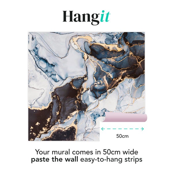 Hangit Tapetenbahn mit abstraktem Muster, Bahnbreite 50 Zentimeter