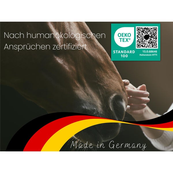 AMF Life Hindernisstangen für die Pferdeausbildung, Robustes Kunstleder, 4er Set, Länge: 3m je Stange