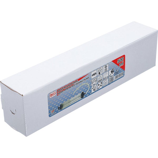 Verpackung einer Dosierhandpumpe