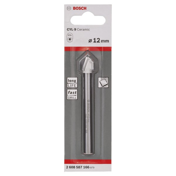 Bosch Fliesenbohrer CYL-9 Ceramic 12 x 90 mm - 2608587166