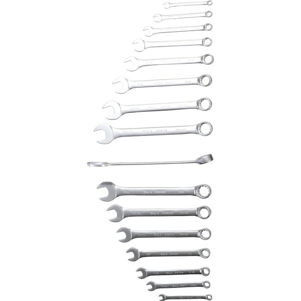 Satz Ringmaulschlüssel unterschiedlicher Größen