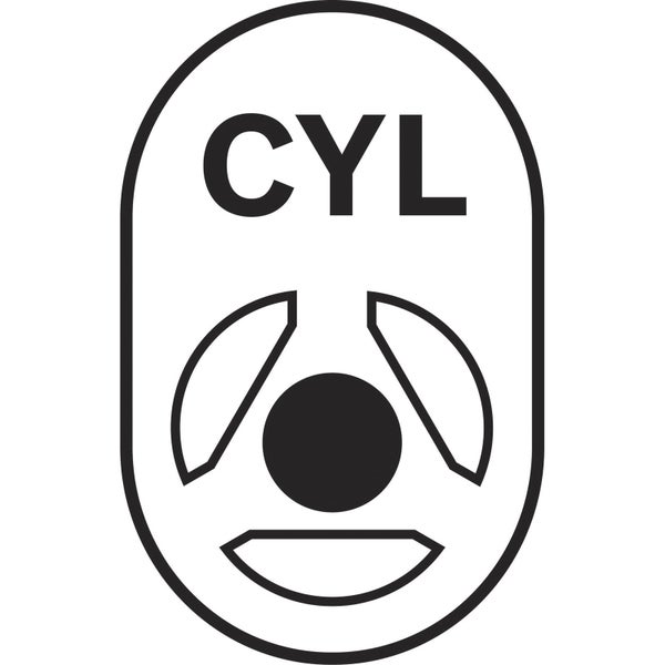 Zylinder Funktion Symbol
