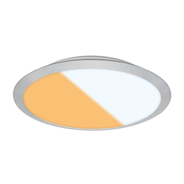 CTS LED Deckenleuchte,chrom-matt,IP44,1xLED/21W
