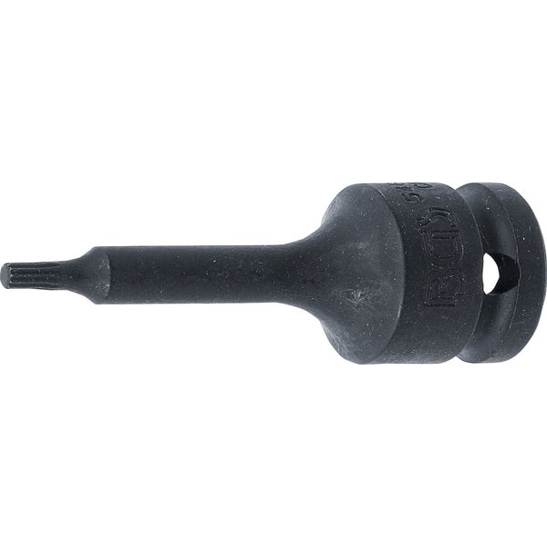 BGS Kraft-Bit-Einsatz Antrieb Innenvierkant 12,5 mm (1/2) Innenvielzahn (für XZN) M4 - 5482-M4
