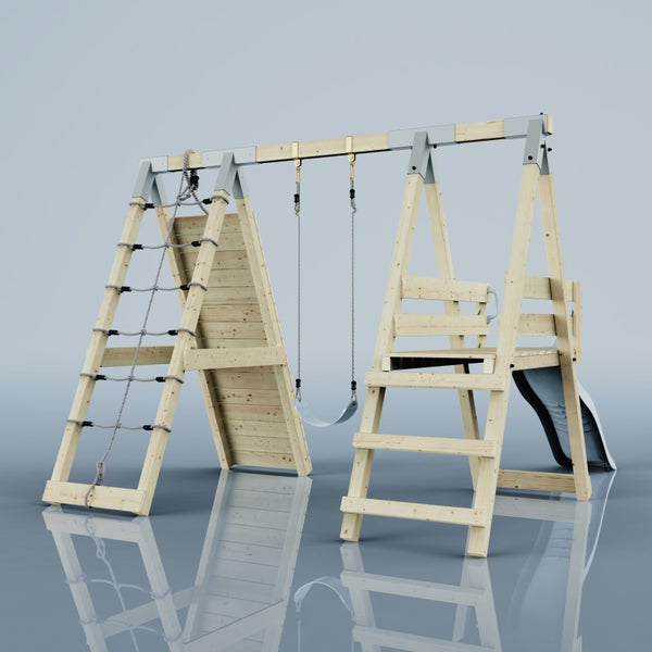 Nahaufnahme von blauen Agapanthus-Blüten im Garten.