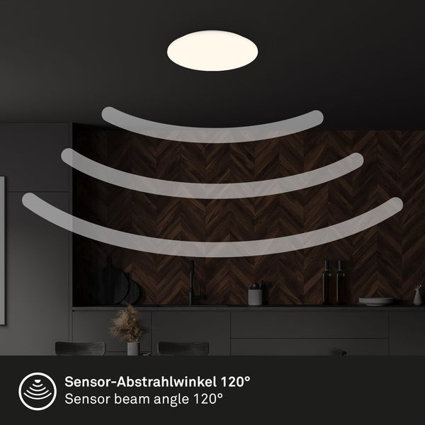 LED ceiling light,sensor,white, LED/18W