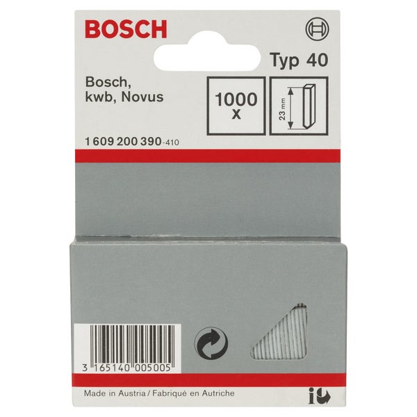 Bosch Typ 40 Klammern, 1000 Stück