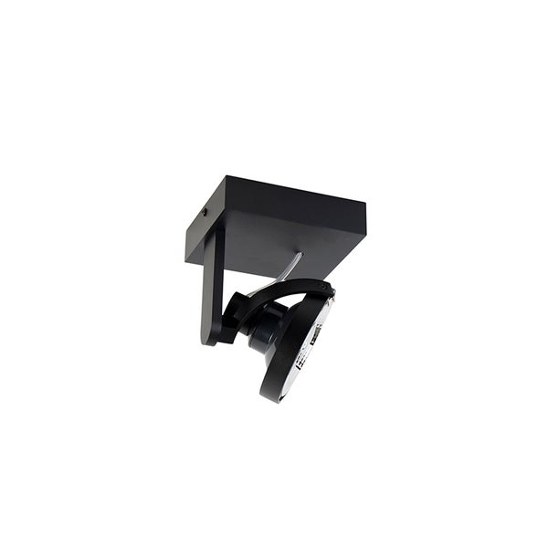 Schwenkbarer Deckenstrahler zur Beleuchtung von Innenräumen.