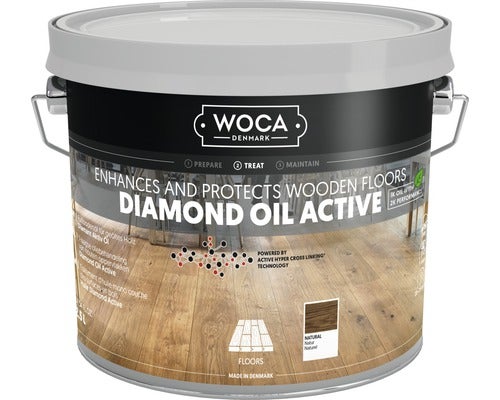 WOCA Diamant Öl Aktiv Natur 2,5 l