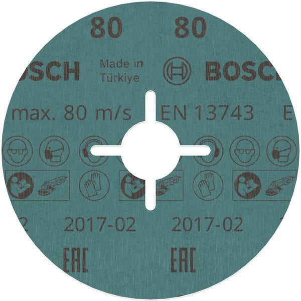 Bosch PRO R780 Fiberscheibe 115 mm G80 - 2608621607