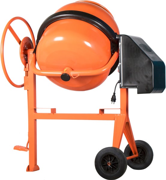 Betonmischer SIRL Pro160TD – Profi-Zementmischmaschine 150L mit 850W Motor & Scheibenbremse