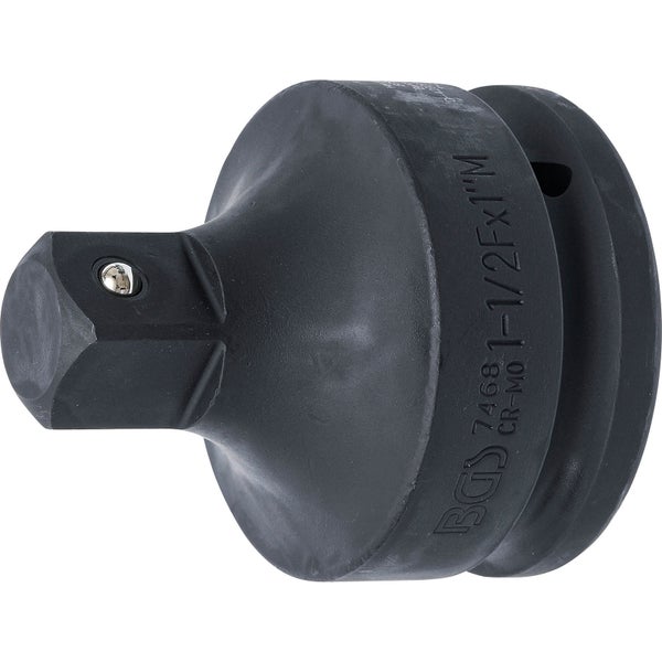 BGS Kraft-Steckschlüssel-Adapter Innenvierkant 38 mm (1-1/2) - Außenvierkant 25 mm (1) - 7468