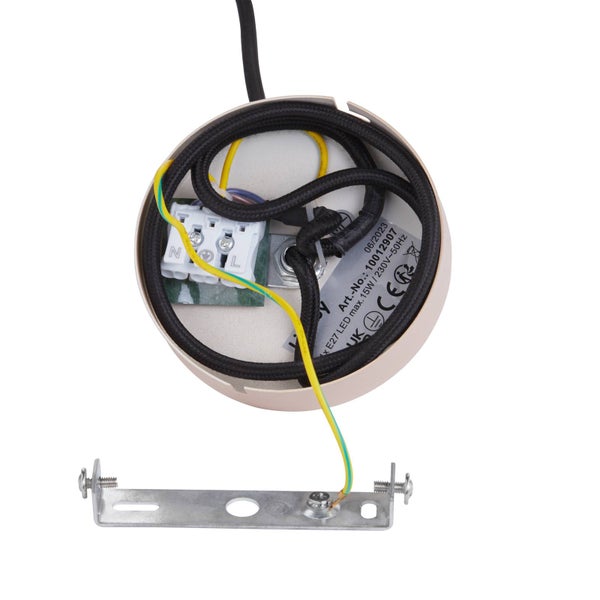 Lindby Pendelleuchte Maivi (Modern) in Chrom aus Metall (1 flammig, E27) - Deckenlampe Esstischlampe Hängelampe Hängeleuchte Wohnzimmerleuchte