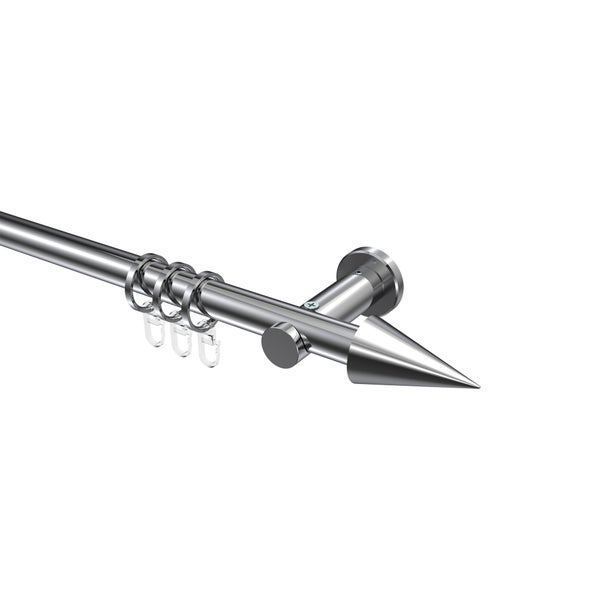 Gardinenstange mit Zubehör für Fensterdekoration