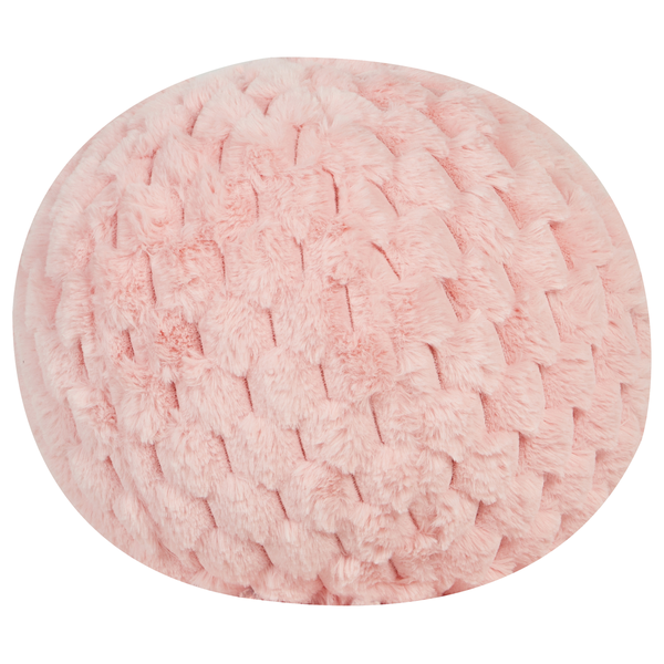 Dekokissen ROSEA Webpelz 30 x 30 cm Rosa Ohne Muster