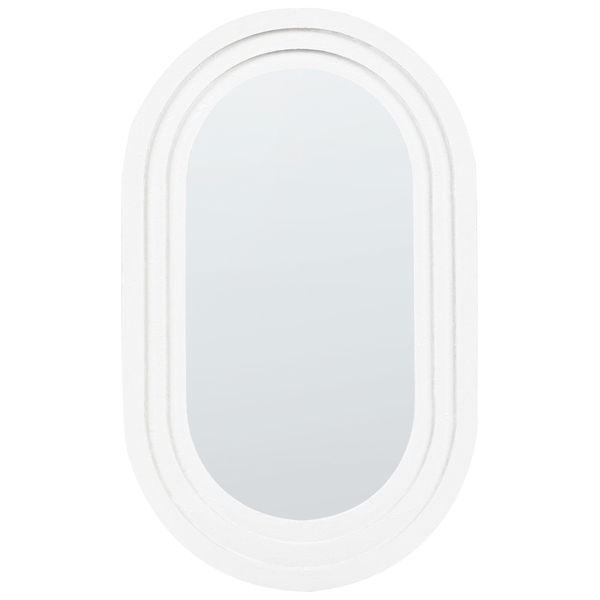 Skizze eines Spiegels mit den Maßen 69 mal 43 Zentimeter