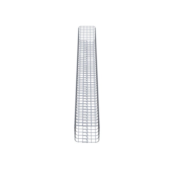 Gabionensäule 27 x 27 cm MW 5 x 5 cm eckig - Höhe: 2,20 m