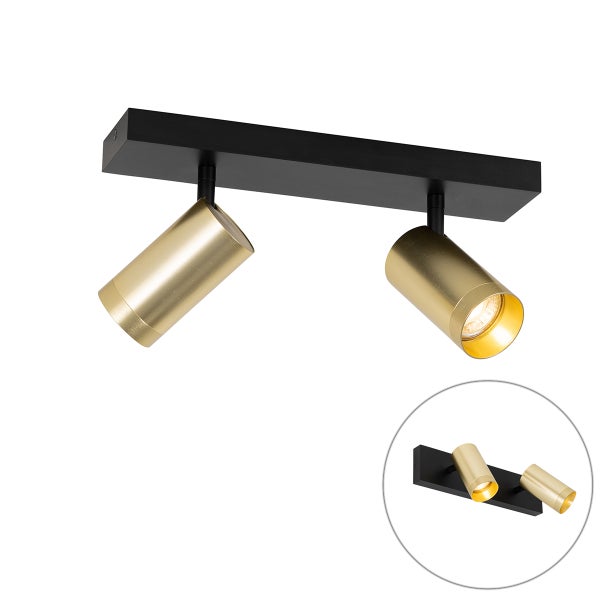Deckenleuchte mit zwei Strahlern
