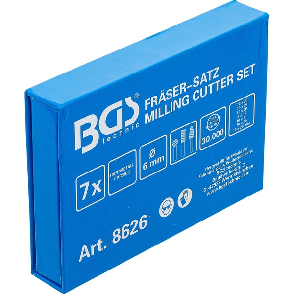 BGS HSS-Fräser-Satz 7tlg. - 8626