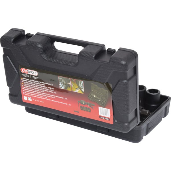 KS Tools Universal Kraftvervielfältiger Satz, 7-teilig im Werkzeugkoffer
