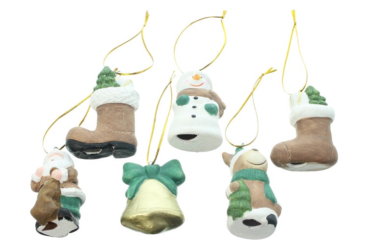 Verschiedene Weihnachtsbaumschmuck-Anhänger