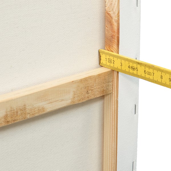 Leinwand Großformat 2er Set 90x180 cm (LxB) vorgrundiert, malfertig bespannt weiß