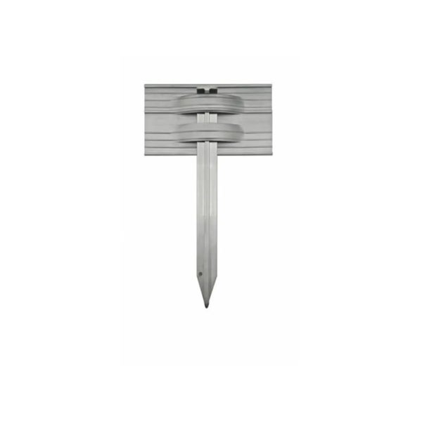 Metall Rasenkante Steckelement für die einfache Gartenbegrenzung.