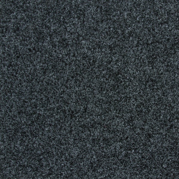 Teppichboden Fliesen selbstliegend Nadelvlies Teppichfliesen grau ideal für Messe und Büro Nadelfilz Teppich Fliesen in 50x50 cm in Anthrazit